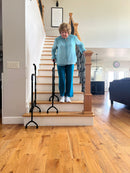 "Stair Assist Cane by Rock Steady Cane – Adjustable Height, Lightweight Design, Supports Up to 300 lbs, Ideal for Seniors and Post-Surgery Recovery"