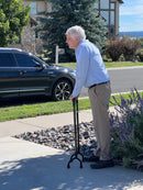 NEW Rock Steady Cane II; Hip, Knee Surgery Recovery Aid – Helps You Recover Faster from Surgeries and Injuries. Fully Adjustable Walking Cane Keeps You Moving, Increasing Circulation and Flexibility Brand: Rock Steady Cane