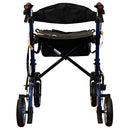Folding Rollator – Stylish, Functional & Lightweight Mobility Aid for Seniors | All-Terrain Walker with Resting Seat, Storage Bag & Safety Brakes for Indoor & Outdoor Use