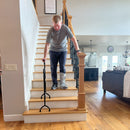 "Stair Assist Cane by Rock Steady Cane – Adjustable Height, Lightweight Design, Supports Up to 300 lbs, Ideal for Seniors and Post-Surgery Recovery"