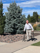 NEW Rock Steady Cane II; Hip, Knee Surgery Recovery Aid – Helps You Recover Faster from Surgeries and Injuries. Fully Adjustable Walking Cane Keeps You Moving, Increasing Circulation and Flexibility Brand: Rock Steady Cane