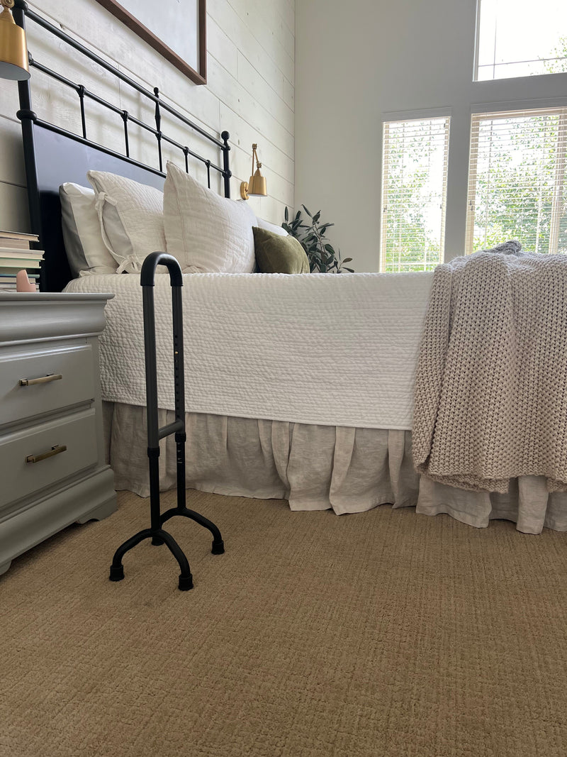 NEW Rock Steady Cane II; Hip, Knee Surgery Recovery Aid – Helps You Recover Faster from Surgeries and Injuries. Fully Adjustable Walking Cane Keeps You Moving, Increasing Circulation and Flexibility Brand: Rock Steady Cane